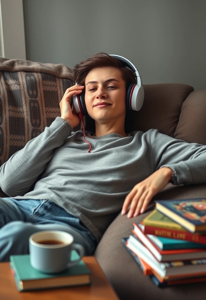 14 Self-Care Routines You Need to Try for a Happier Life (Don't Miss #9!) - 10. Listening to Uplifting Podcasts