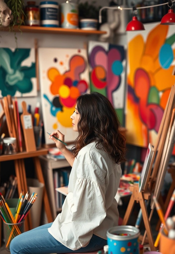 15 Shocking Ways PMDD Can Be Linked to Narcissistic Abuse (And How to Heal!) - 13. Art Therapy as a Healing Tool