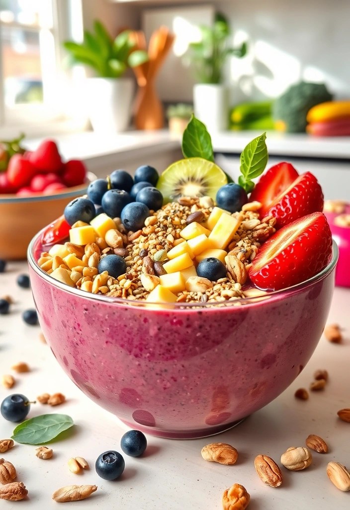 17 Self-Care Rituals for PMDD That Will Renew Your Spirit (Try #5 Tonight!) - 11. Nutrient-Rich Smoothie Bowl