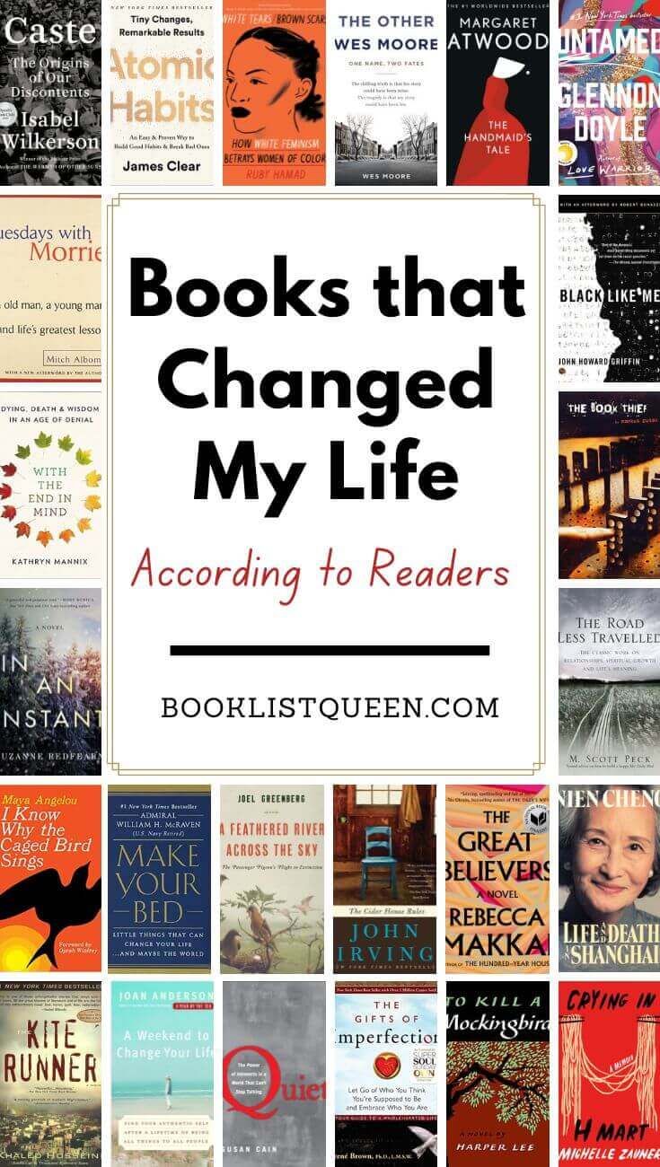 9 Life Shifting Books That Will Change Your Life Forever - 4. Books That Changed My Life According to Readers
